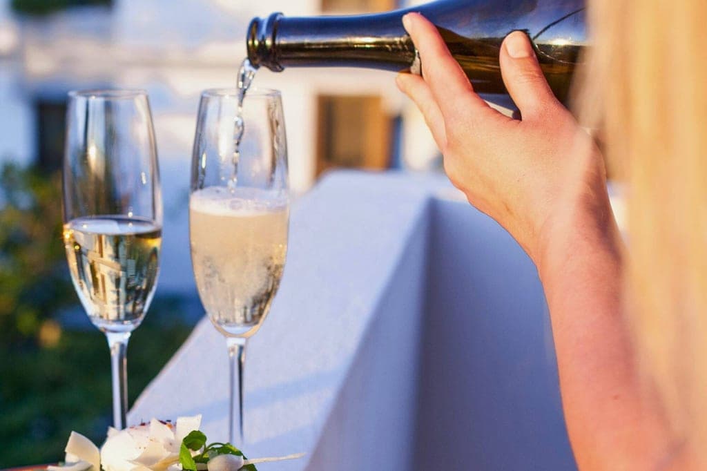 Weinprobe mit Kaapse Vonkel auf dem Familienweingut Simonsig bei Stellenbosch