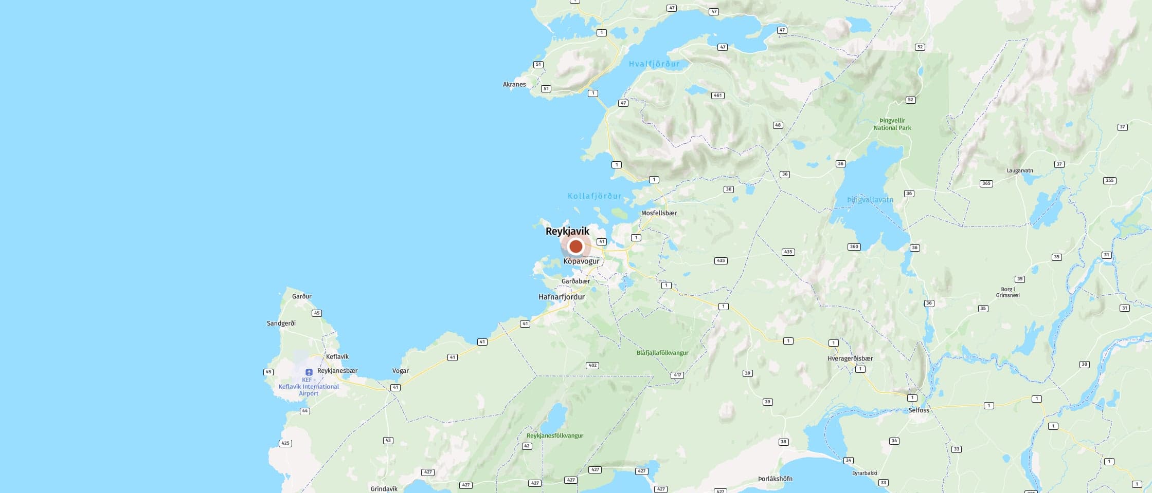 Karte: Wandere durch eine echte Eishöhle mitten in Reykjavík