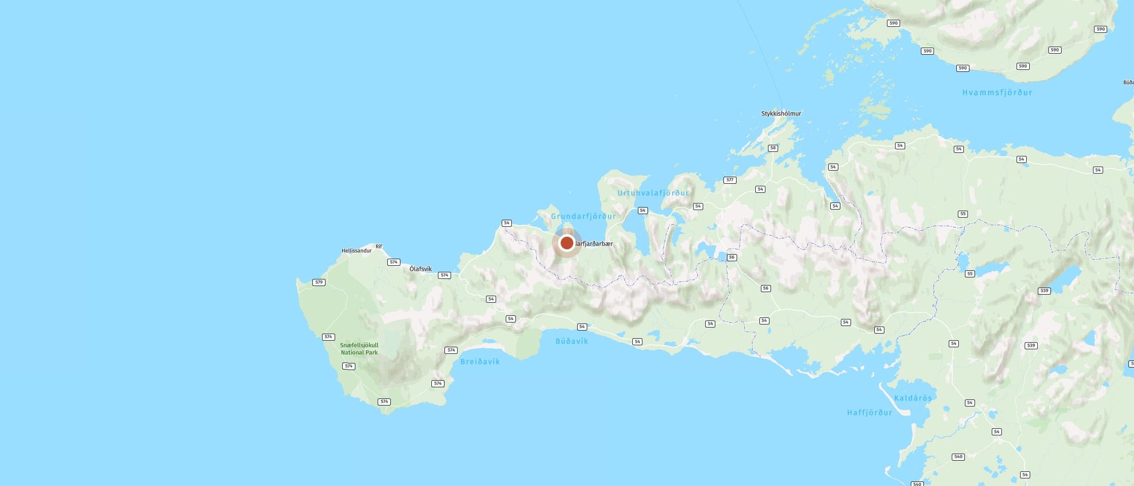 Karte: Blicke auf den berühmten Kirkjufell – Islands ikonischsten Berg